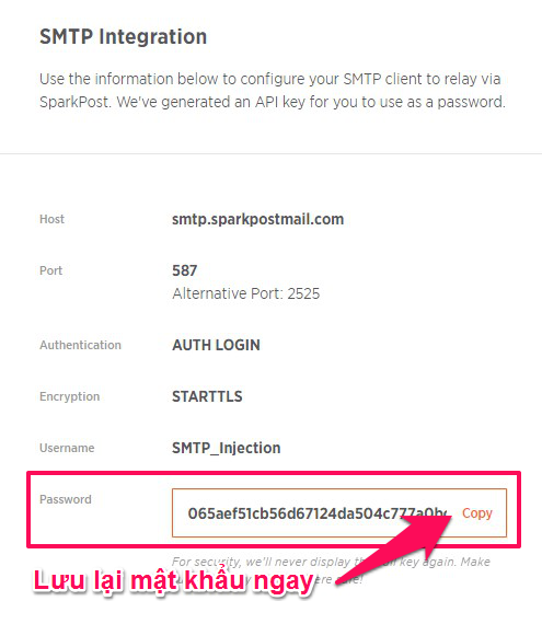Cấu hình gửi Mail trên WordPress với SparkPost miễn phí 24