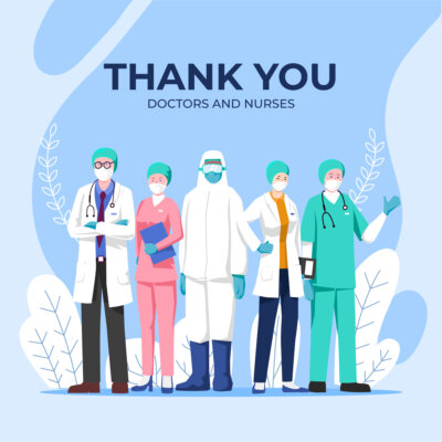 Thanks you doctors and nurses 34
