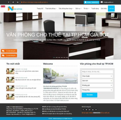 Thiết kế website thuê văn phòng tại Huế chuẩn SEO và bắt mắt 4