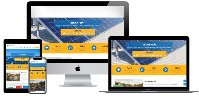 Chiếm ưu thế khi thiết kế website năng lượng Mặt trời tại Huế 7