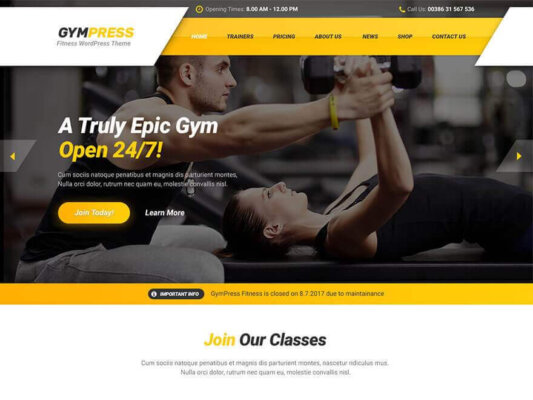 Thiết kế website phòng tập gym tại Huế hiệu quả 4