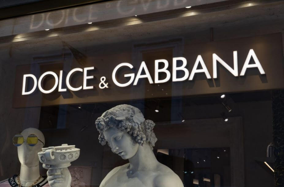 Thương hiệu Dolce & Gabbana