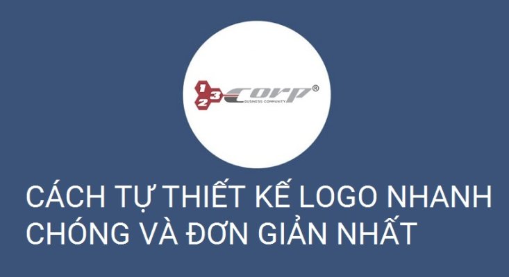 Bước 1: Thiết kế logo