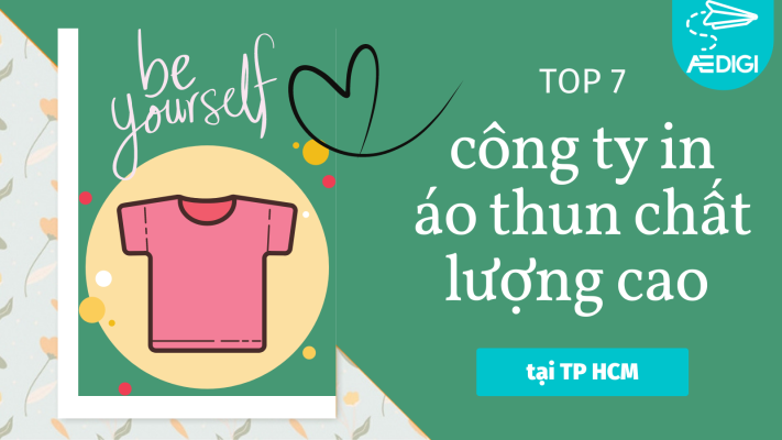 Top 7 công ty in áo thun chất lượng cao tại TPHCM