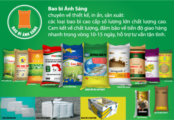 Bao bì ÁNH SÁNG- Cơ sở in bao bì nhựa giá rẻ tại thành phố Hồ Chí Minh