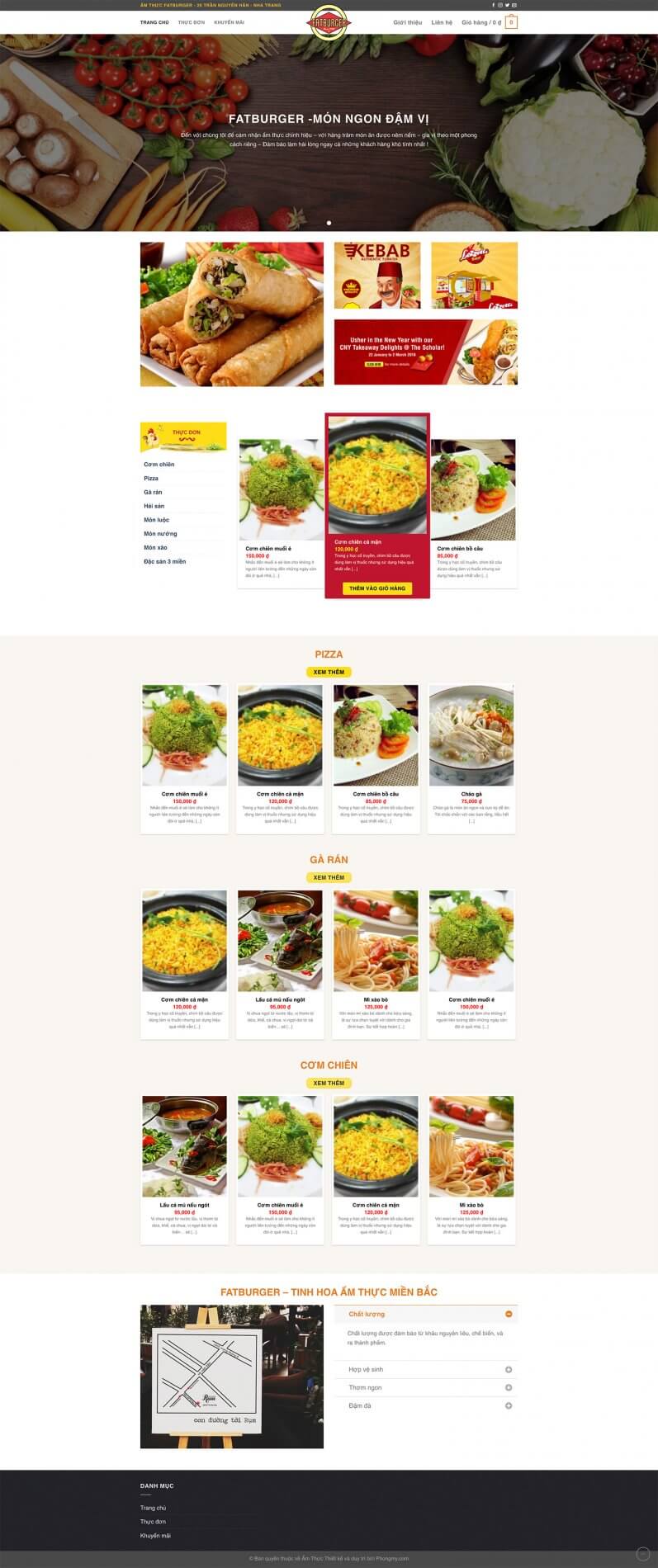 Mẫu website ẩm thực 18