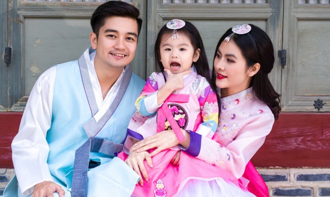 Concept chụp ảnh gia đình Hàn Quốc 