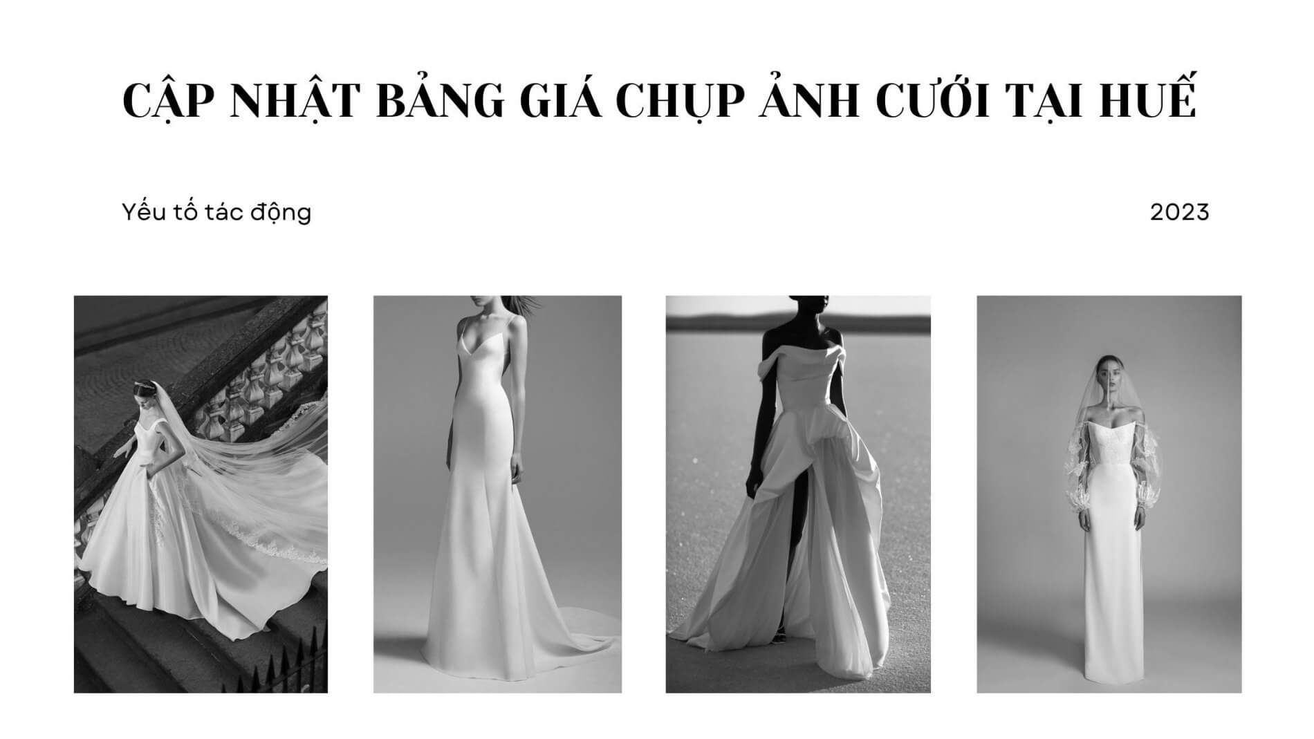 Bảng Giá Chụp Ảnh Cưới tại Huế